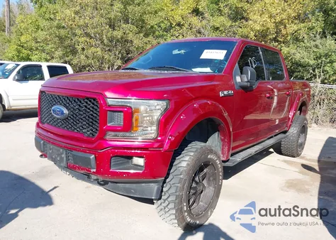 2018 Ford F-150 Xlt из США, поврежденный, VIN 1FTEW1CPXJKC02644
